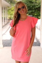 Load image into Gallery viewer, Flutter Sleeve Dress

