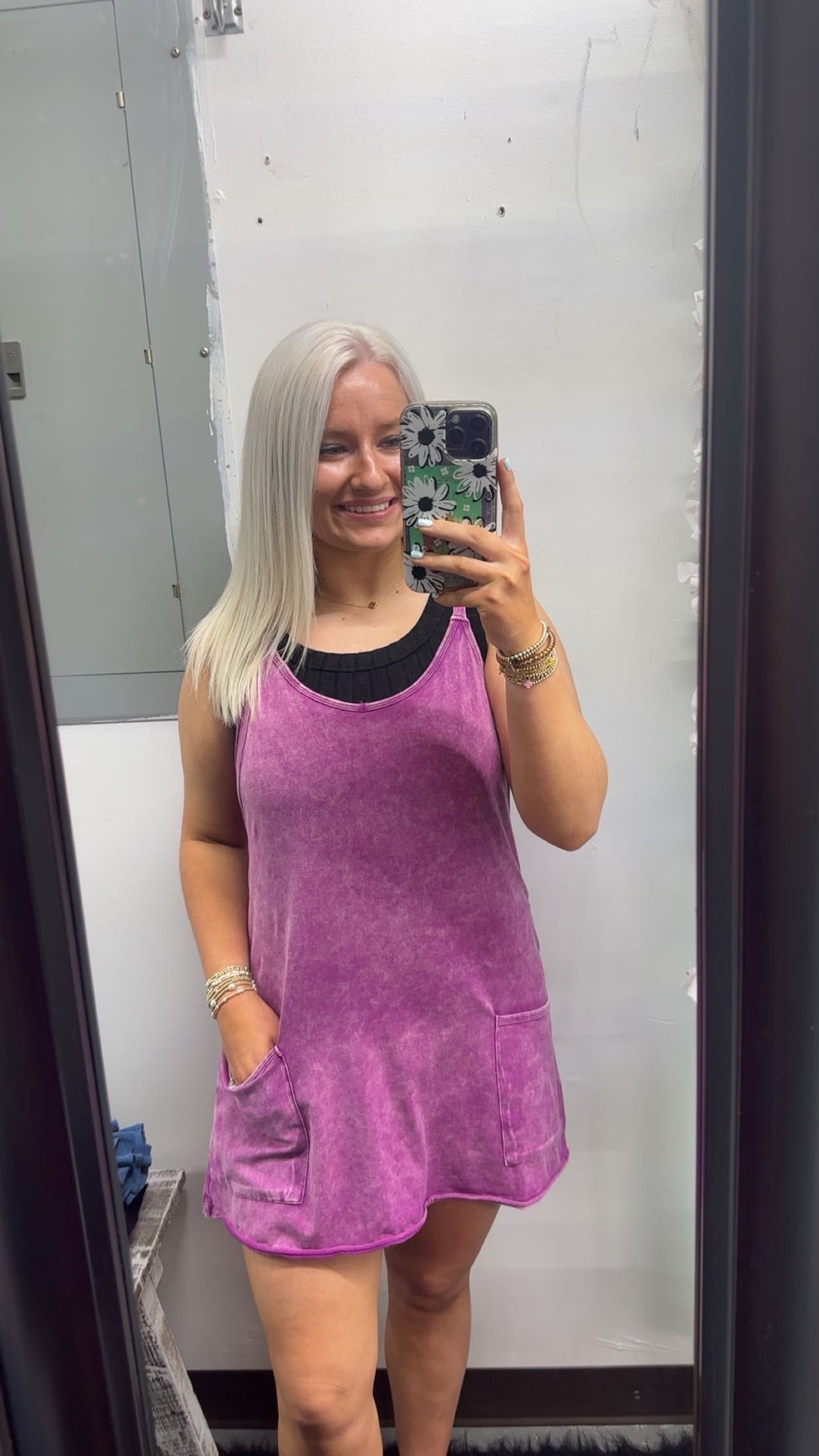 Plum Workout Romper