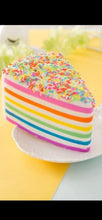 Load image into Gallery viewer, Large Sprinkle Cake Slice Squishy
