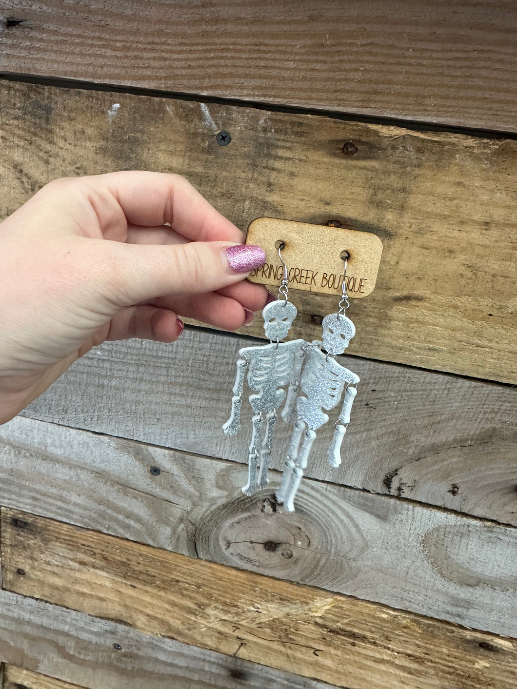 Dancing Skeleton Earrings