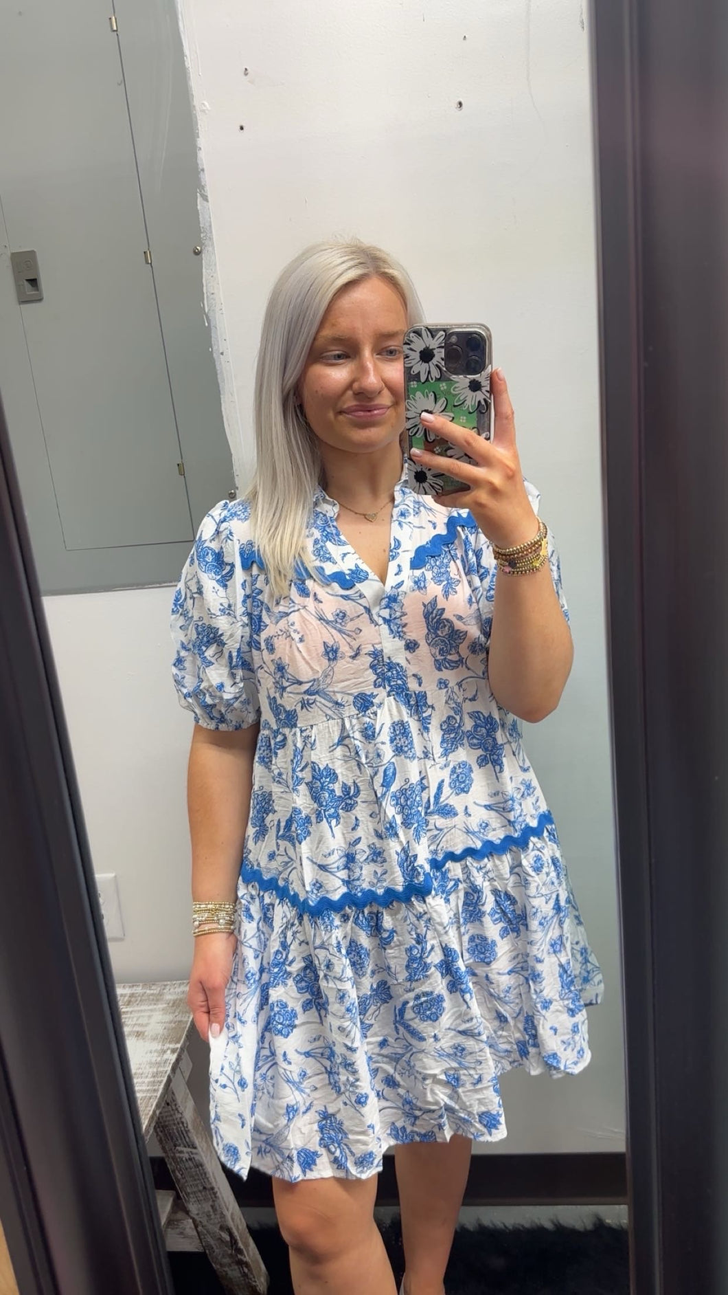 Blue Willow Dress